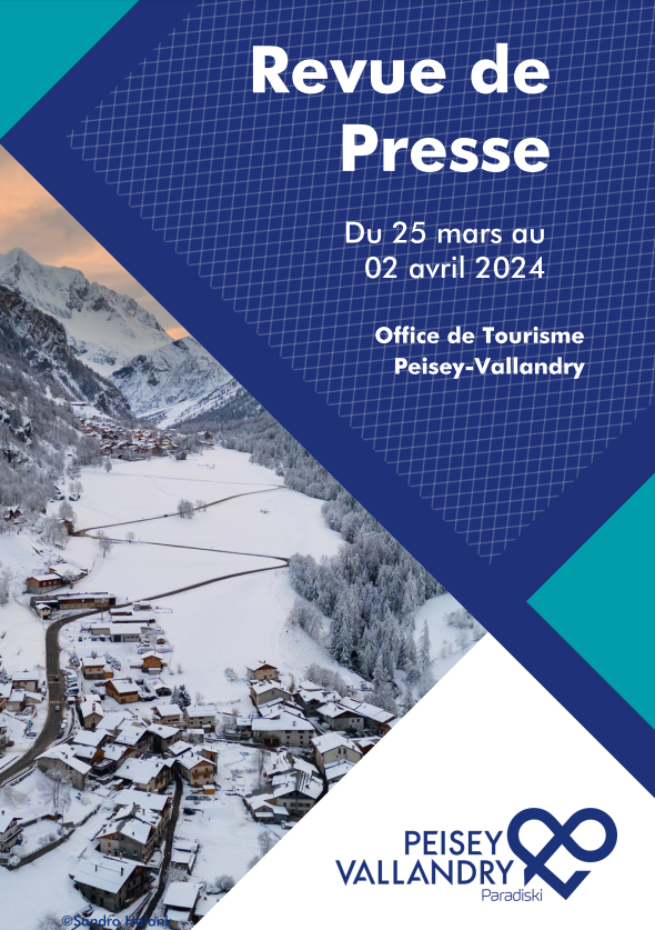 Revue de presse 25/03/2024 au 02/04/2024