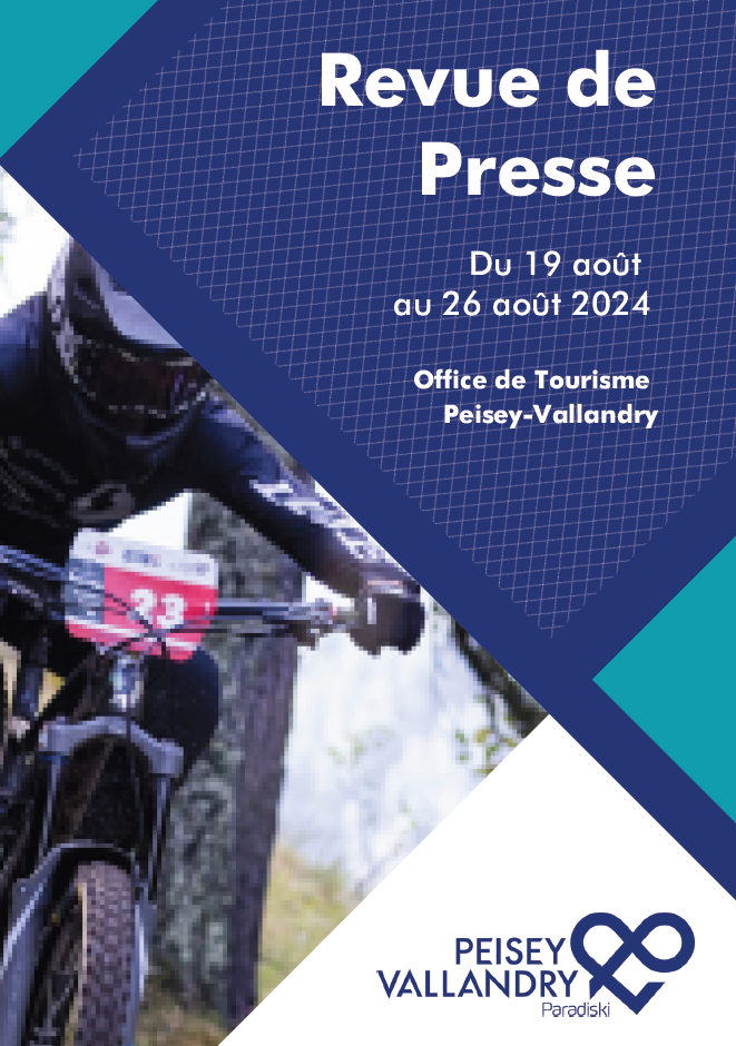 Revue de presse 19/08/2024 au 26/08/2024
