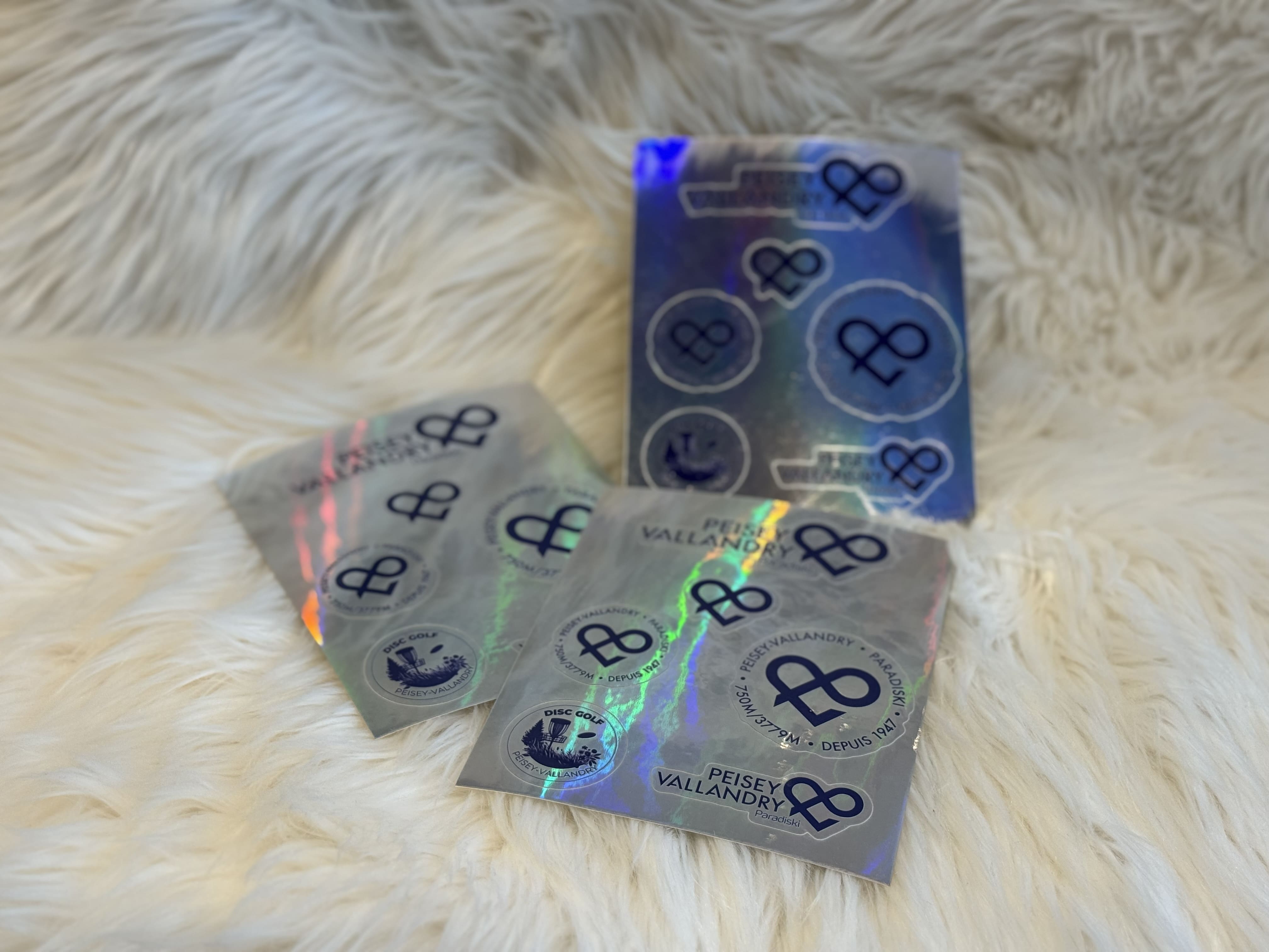 Stickerbogen mit 6 Stickern Peisey-Vallandry