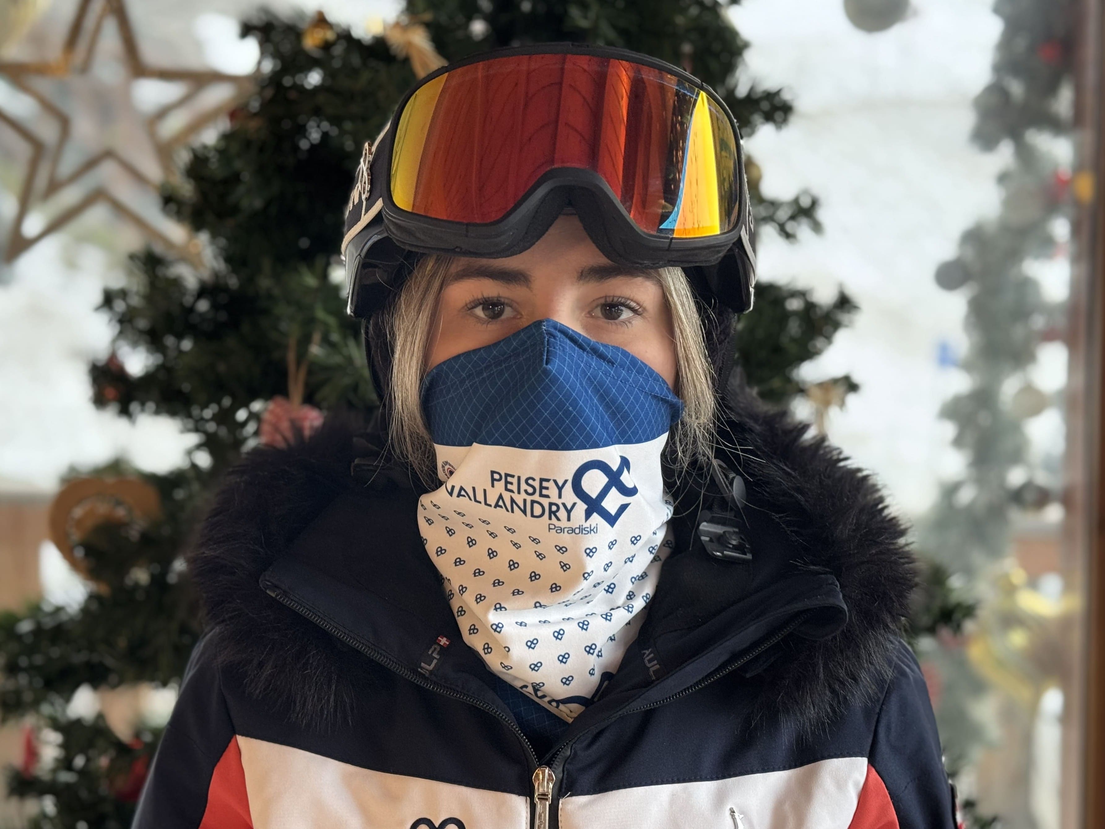 Schlauchschal mit Kneifer-Motiv Peisey-Vallandry