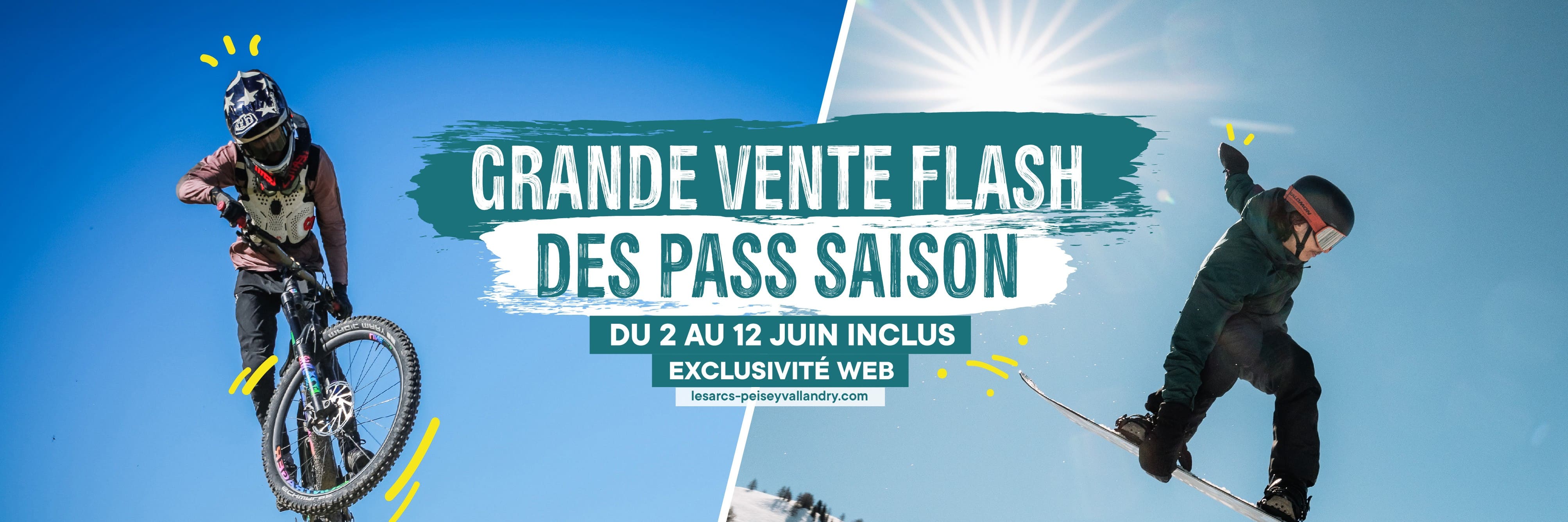 Grande vente flash VTT et ski