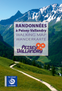 Wanderkarte Peisey Vallandry