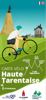 Carte vélo Haute Tarentaise