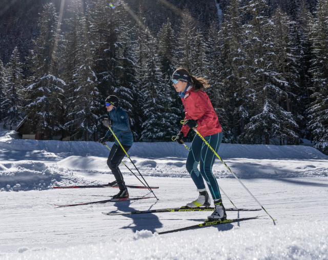 Site nordique Peisey-Vallandry skaiting