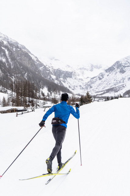 Map of cross-country ski trails