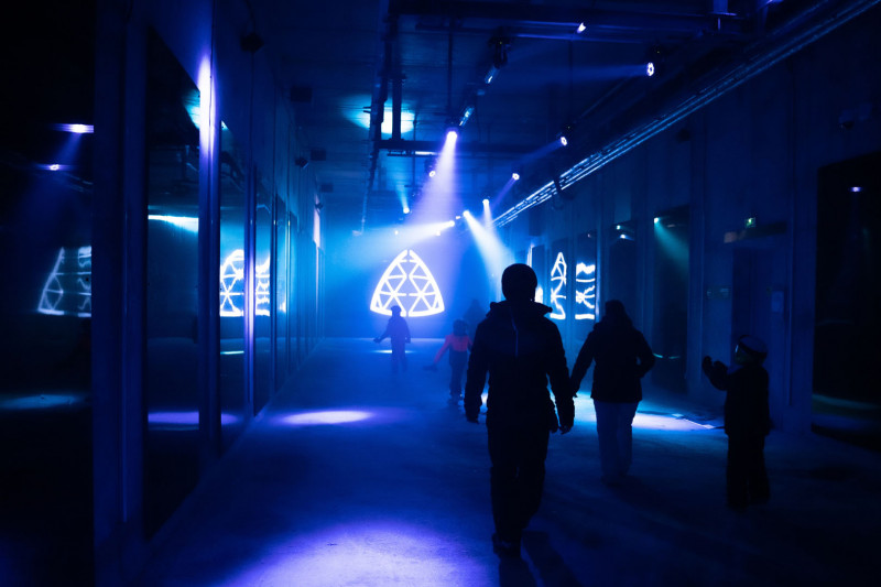 Les Fresques Lumineuses de l'Aiguille Rouge