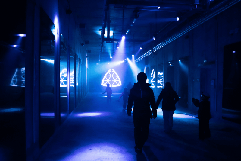 Les Fresques Lumineuses de l'Aiguille Rouge