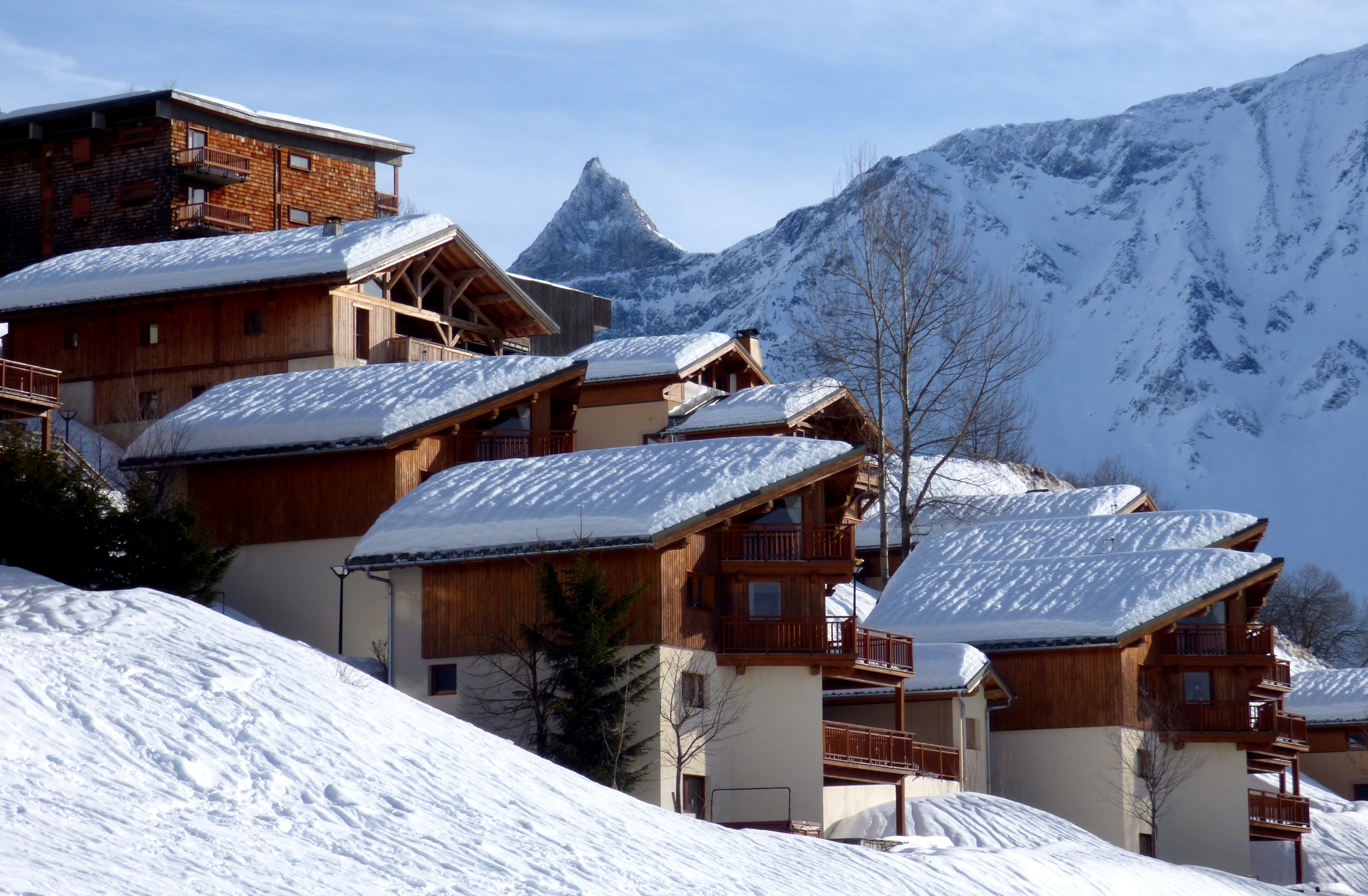 CPSM - PEISEY-NANCROIX - Les Michailles - Chalet du Mont-Blanc