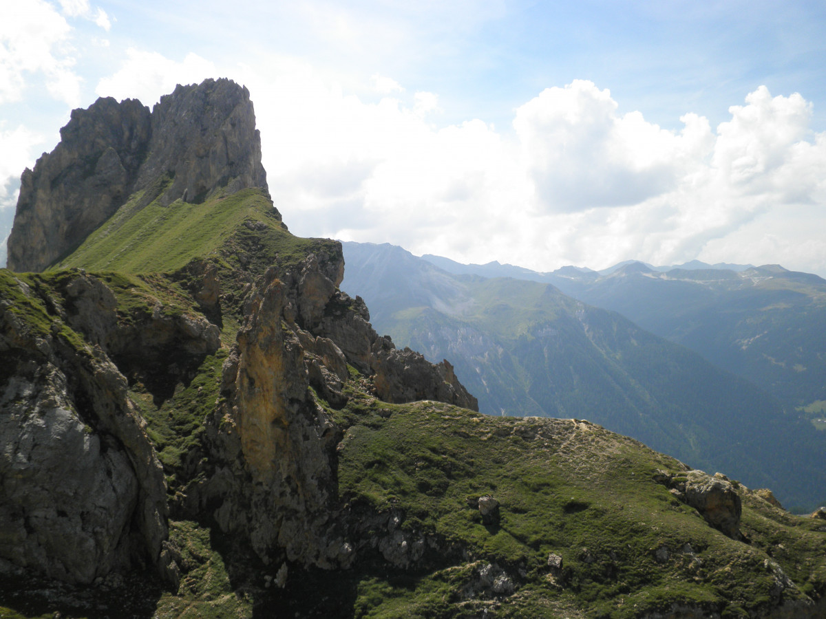 Vue sur le col