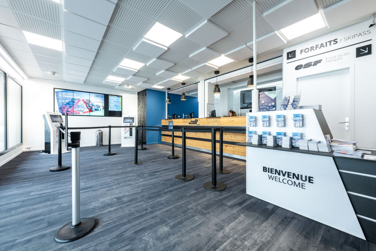 Point of sale : Vallandry - © Juliette Rebour Point of sale : Vallandry