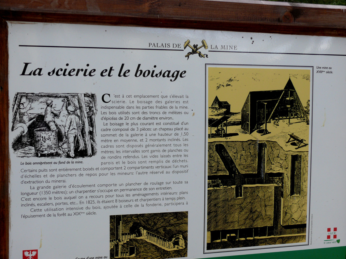 Sentier muséo du palais de la mine - © MNPC Sentier muséo du palais de la mine