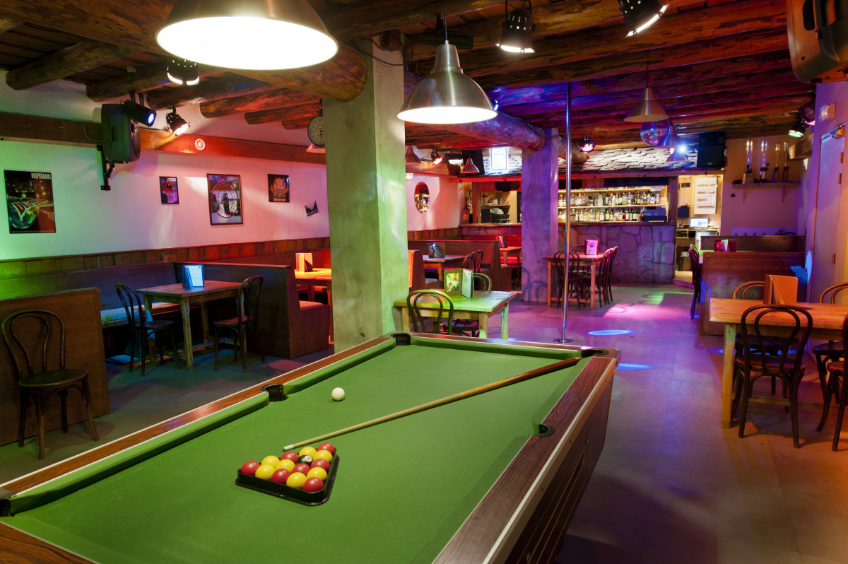 Intérieur Greg's bar