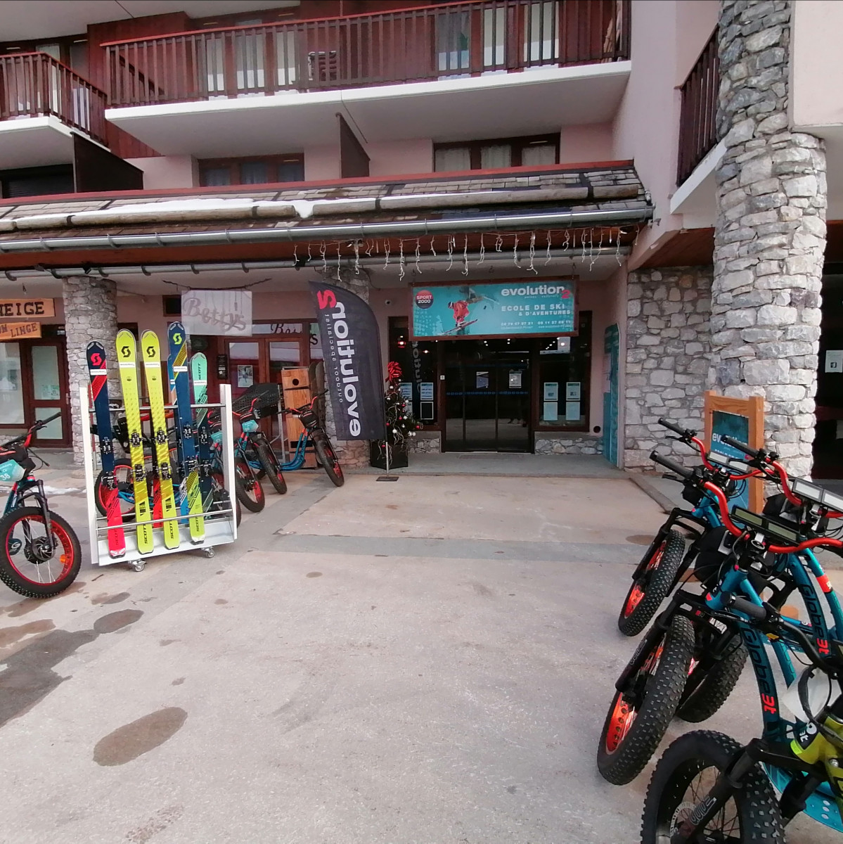 Accueil Evolution 2 - © Evolution 2 Peisey Vallandry Accueil Evolution 2