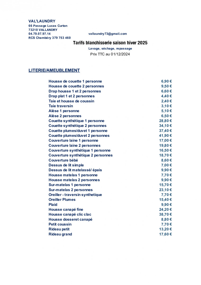 Prix public Prix public