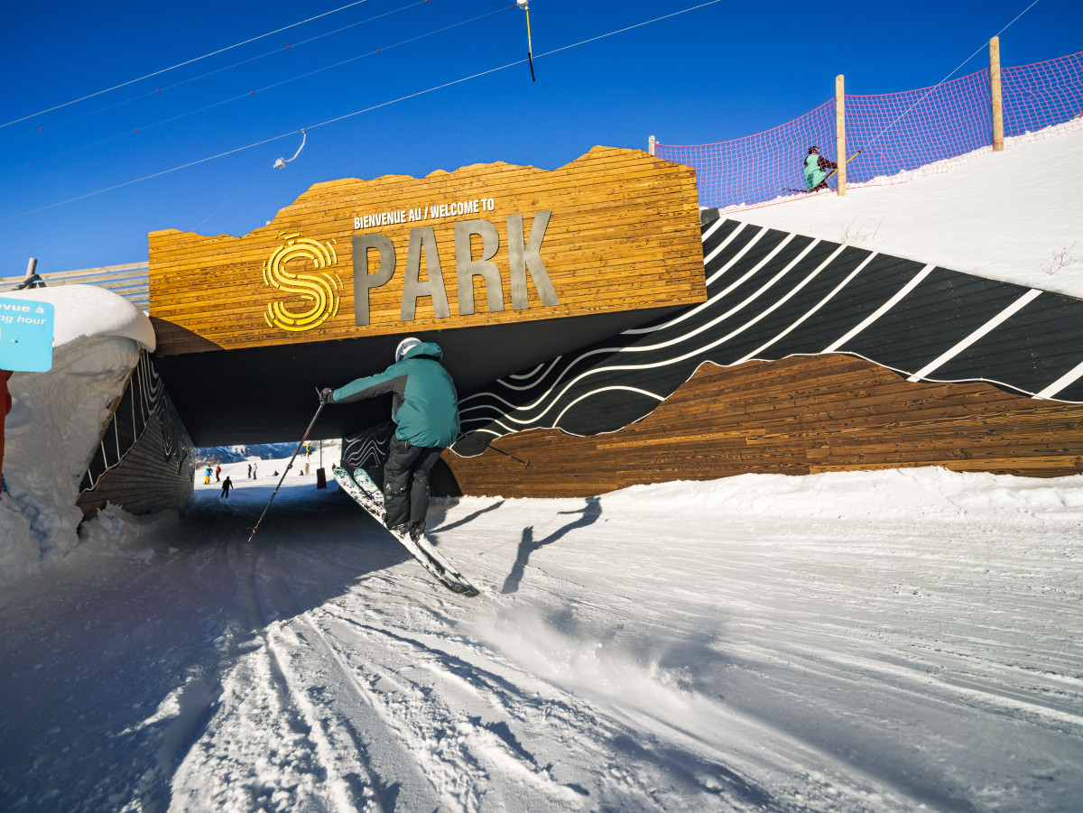 SPARK - Snowpark and summerpark_Les Arcs - © Nicolas Secerov SPARK - Snowpark and summerpark_Les Arcs