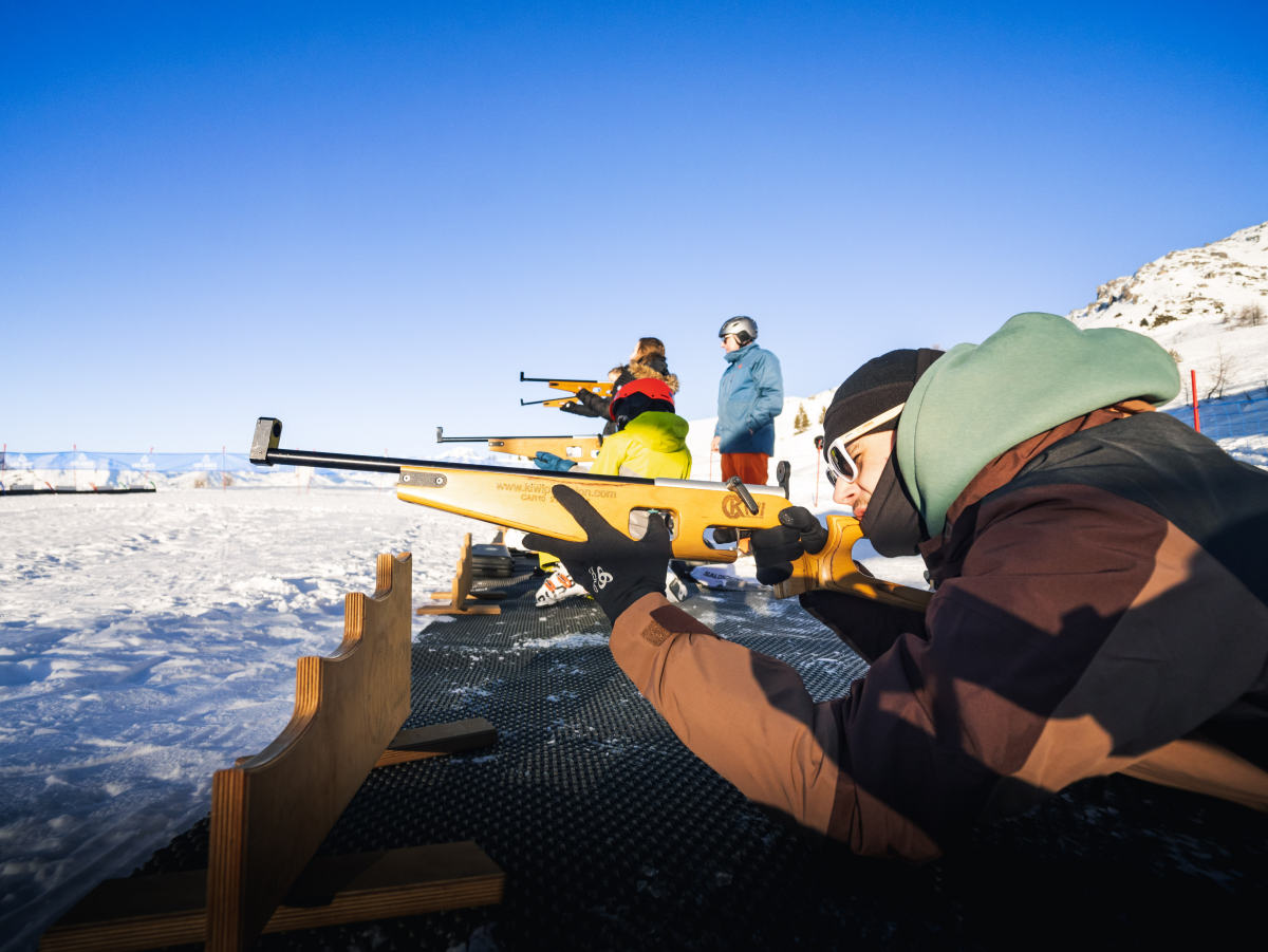 Tir à la Carabine Laser Hiver_Les Arcs