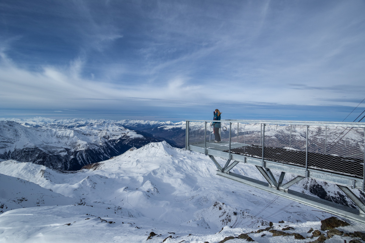 Passerelle de l'Aiguille Rouge