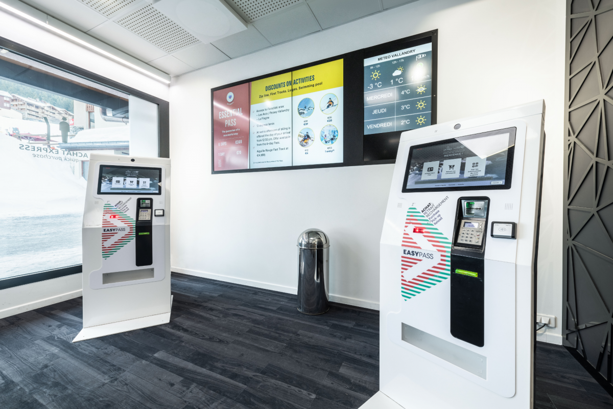 Point of sale : Vallandry