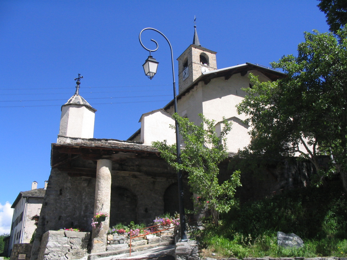 Eglise Ste Trinité Peisey-Nancroix - © OT Peisey-Vallandry Eglise Ste Trinité Peisey-Nancroix