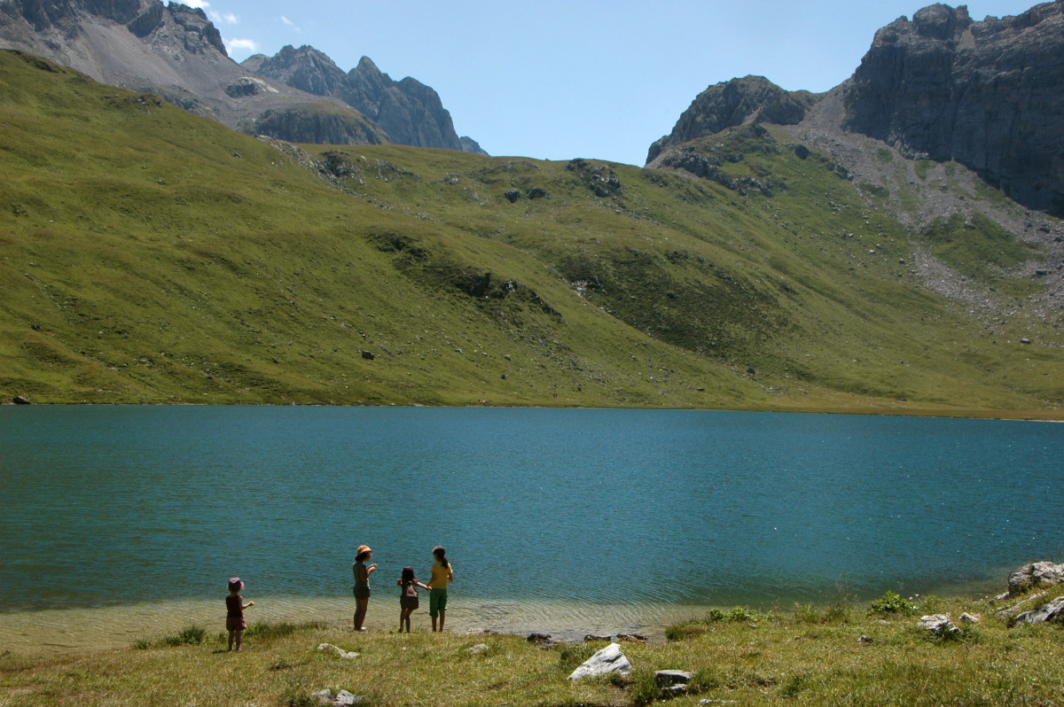 lac de la Plagne - © Office de Tourisme de Peisey-Vallandry lac de la Plagne