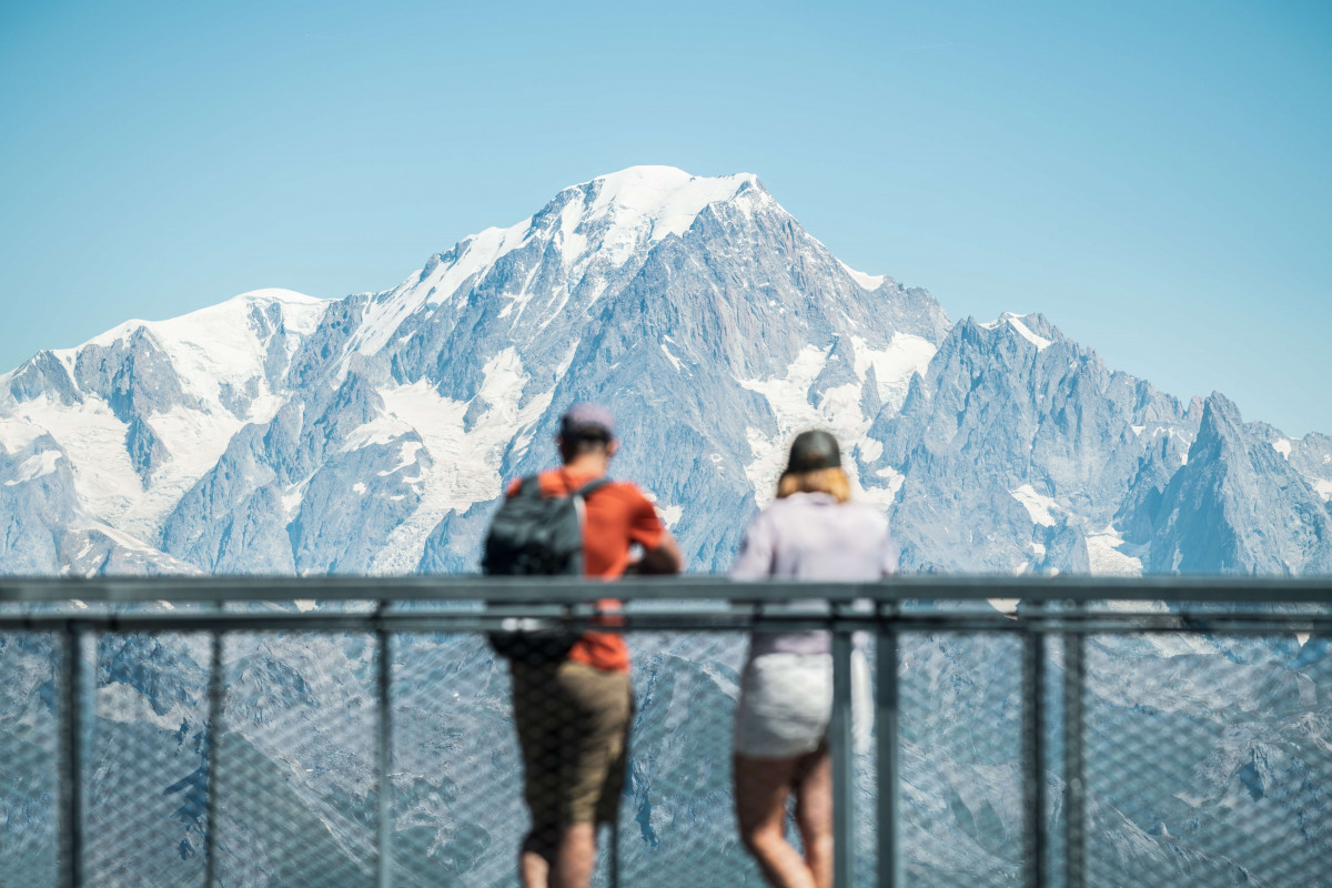 Passerelle de l'Aiguille Rouge - © J.REBOUR Passerelle de l'Aiguille Rouge