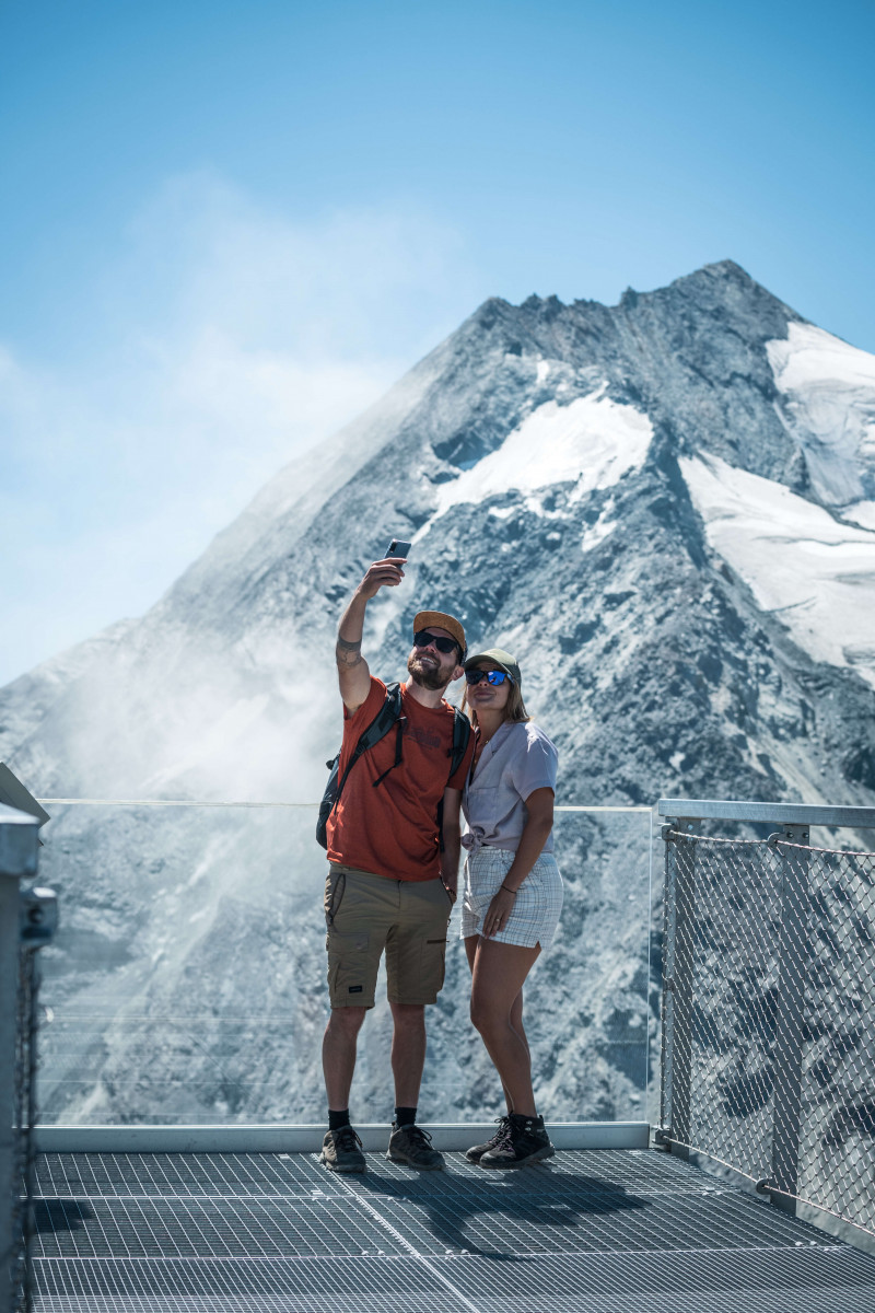 Passerelle de l'Aiguille Rouge - © J.REBOUR Passerelle de l'Aiguille Rouge