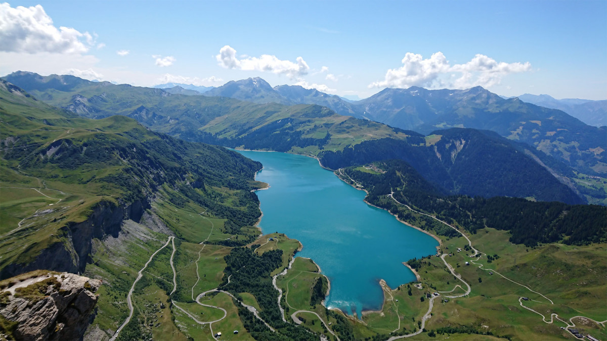 Lac de Roselend 2