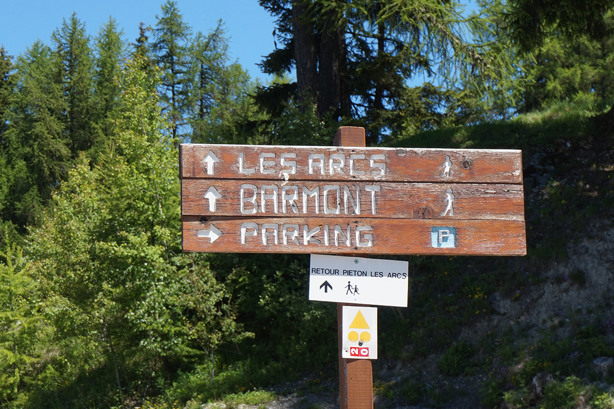 Balade Vallandry Arc 1800