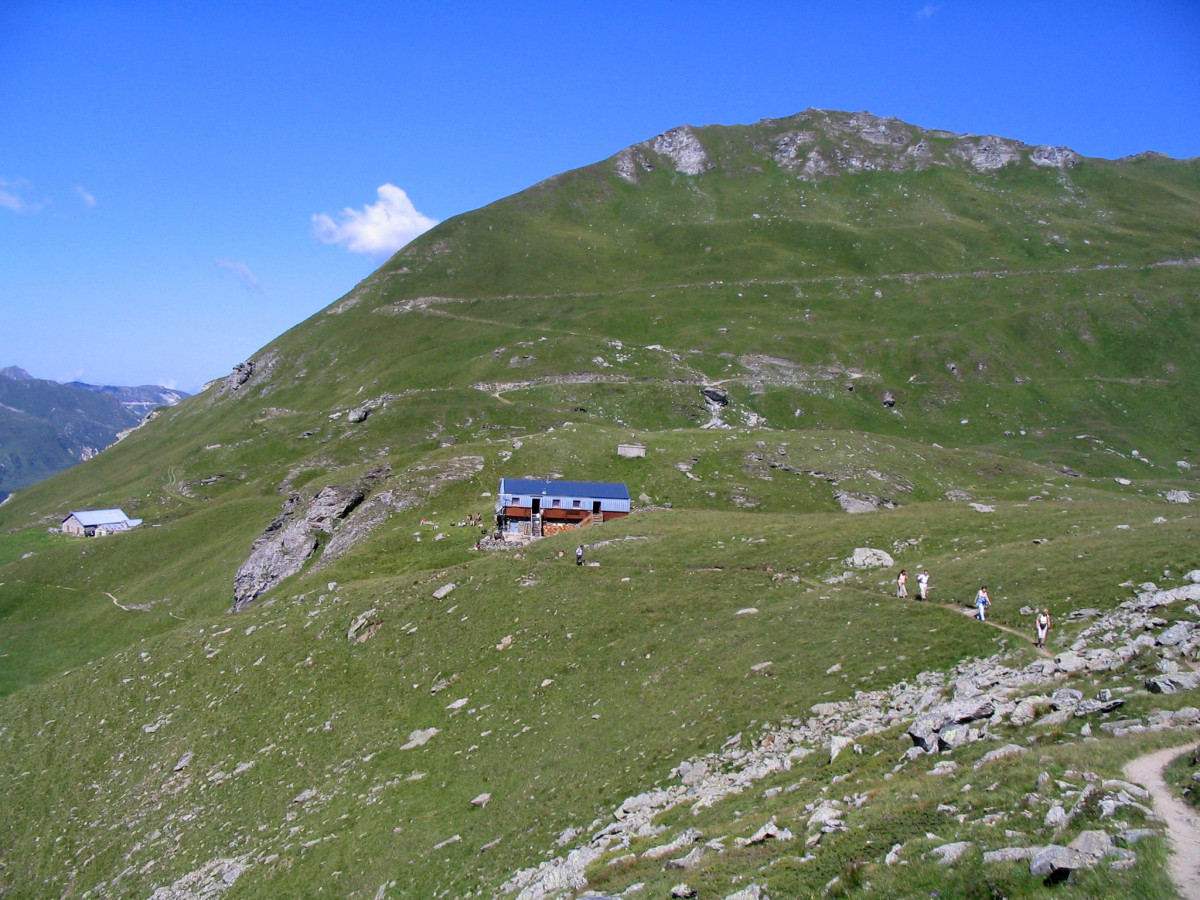 Vers le refuge du Mont Pourri Vers le refuge du Mont Pourri