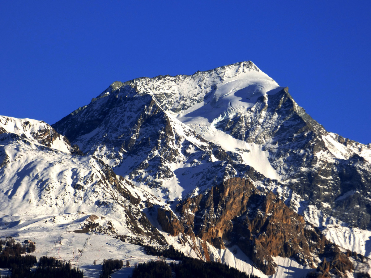 Mont pourri face ouest - © mnpc Mont pourri face ouest