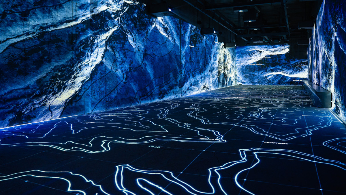 Les Fresques Lumineuses de l'Aiguille Rouge - © Yann Allegre Les Fresques Lumineuses de l'Aiguille Rouge