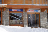 Façade hiver Intersport les Mélèzes 2