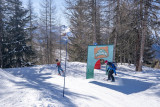 Passage sur la piste ludique