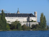 Vue sud de l'abbaye
