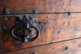 Détail de la porte