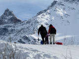 Montée à pied