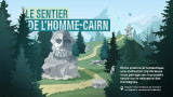 Le sentier de l'Homme Cairn Domaine de Montagne Les Arcs Peisey-Vallandry