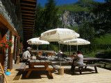 Terrasse ensoleillée