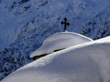 Clocher enneigée de la chapelle