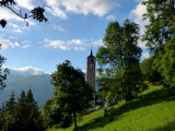 Tour du bois de l'église de Peisey