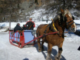 Balade en traîneau