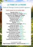 Tarifs été 2026