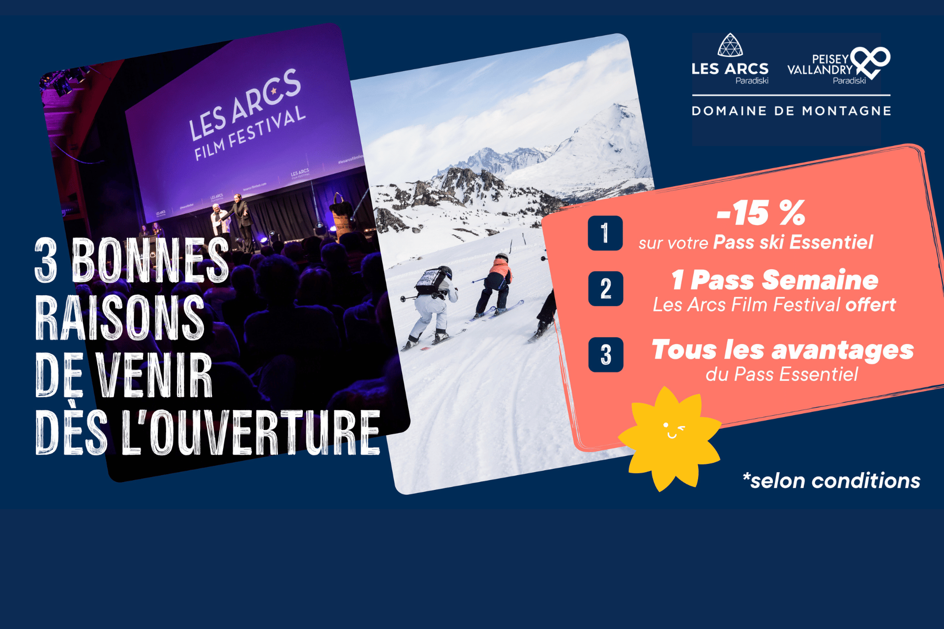 Offre Les Arcs film festival Offre Les Arcs film festival