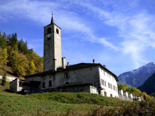 Tour du bois de l'église de Peisey