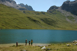 au bord de l'eau