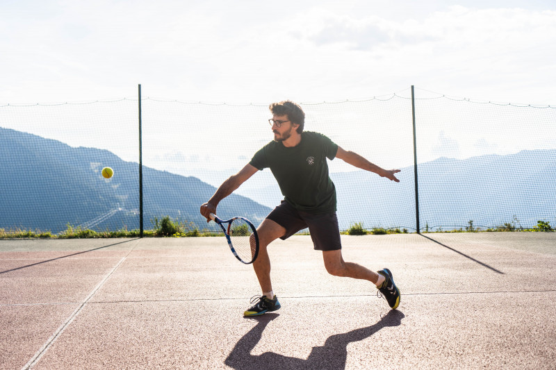 Courts de tennis à Pont Baudin_Peisey-Vallandry