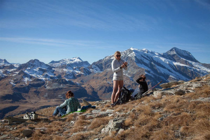 Blick auf den Mont Pourri vom Grande Sassière