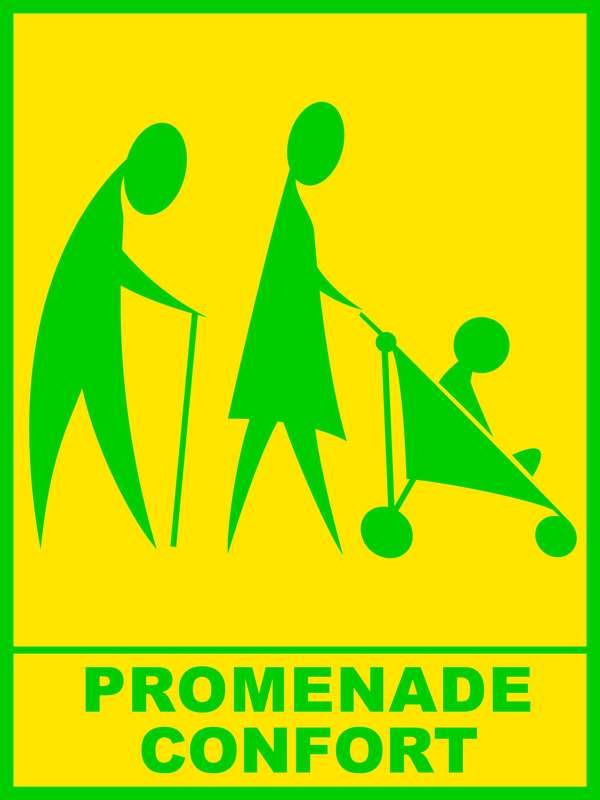 Logo promenade confort