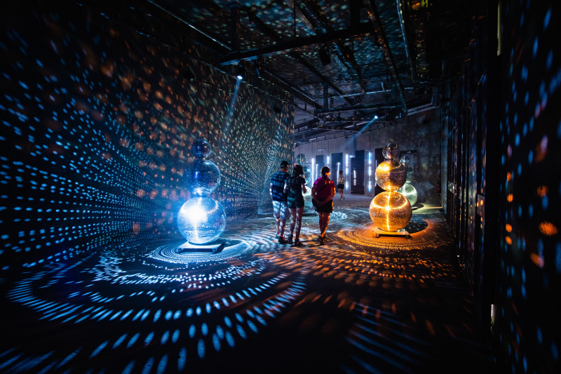 Les fresques lumineuses