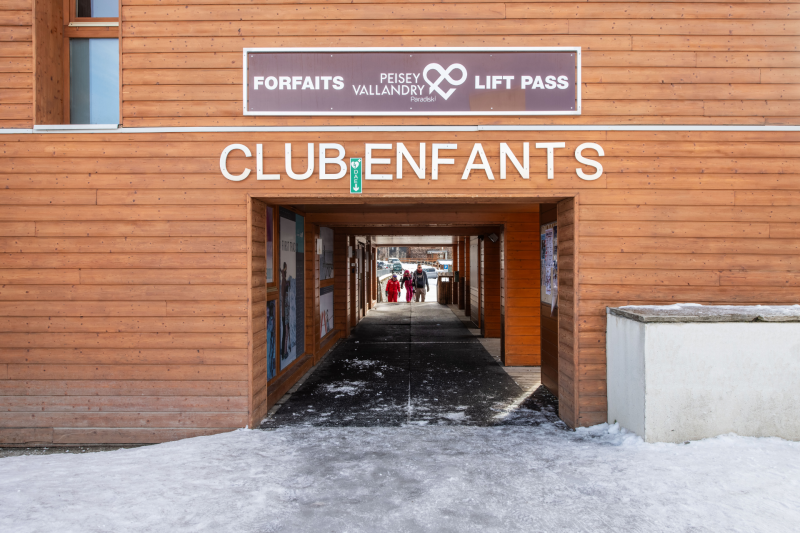 Point of sale : Plan Peisey
